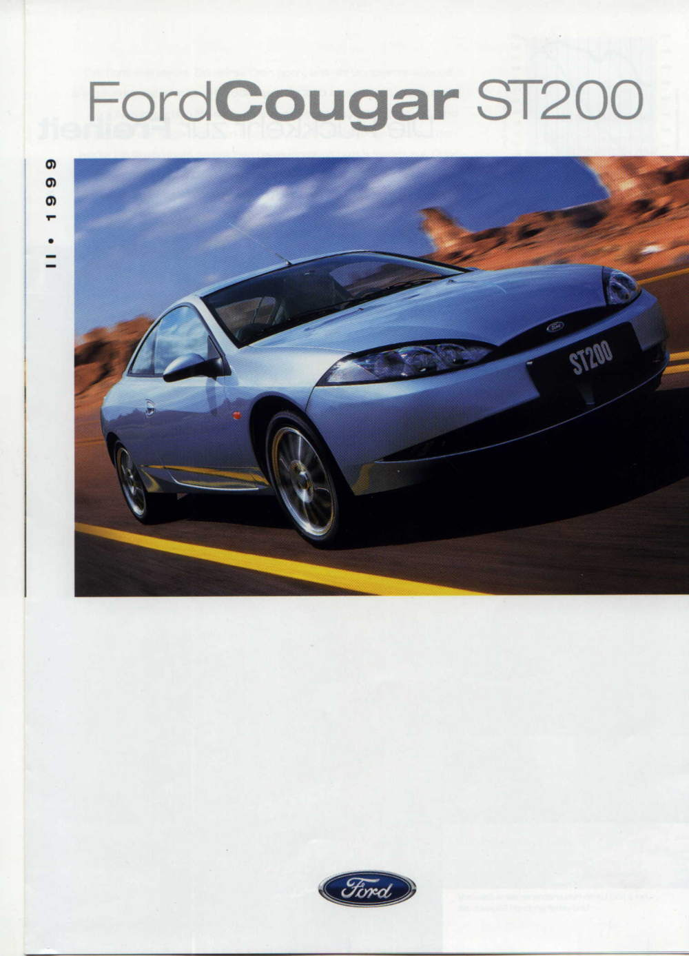 Catalogo Ford Cougar ST200 - pagina 1