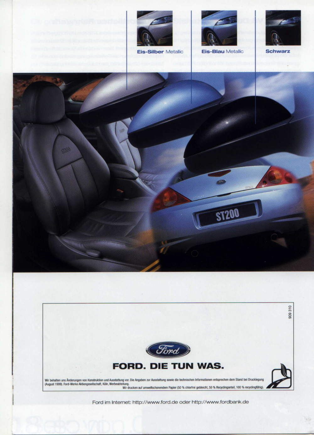 Catalogo Ford Cougar ST200 - pagina 2